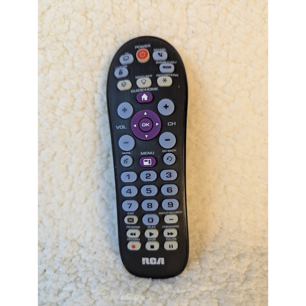 RCA RCR414BHE Universal Big Button Remote Control 4‎ device Universal Remote.